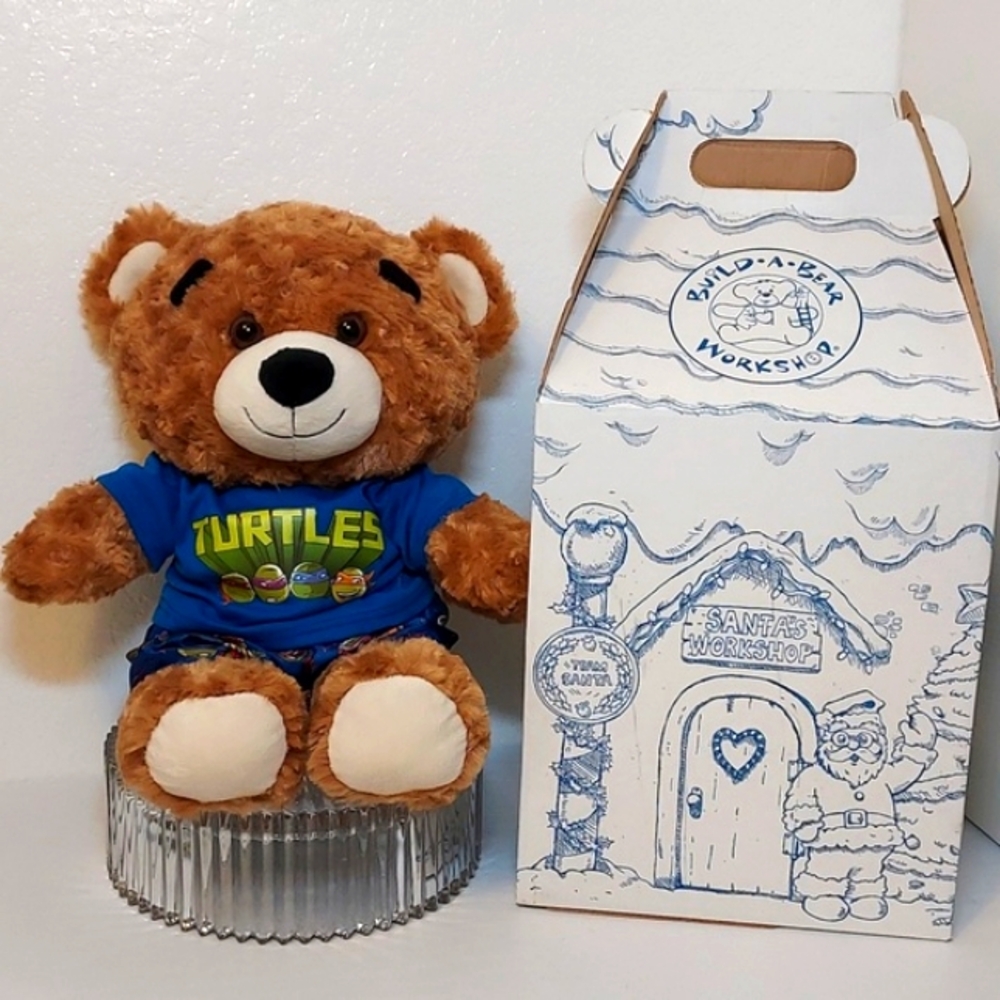 Build-A-Bear Workshop (BAB) Bearemy Retired Big Head Bear with Box